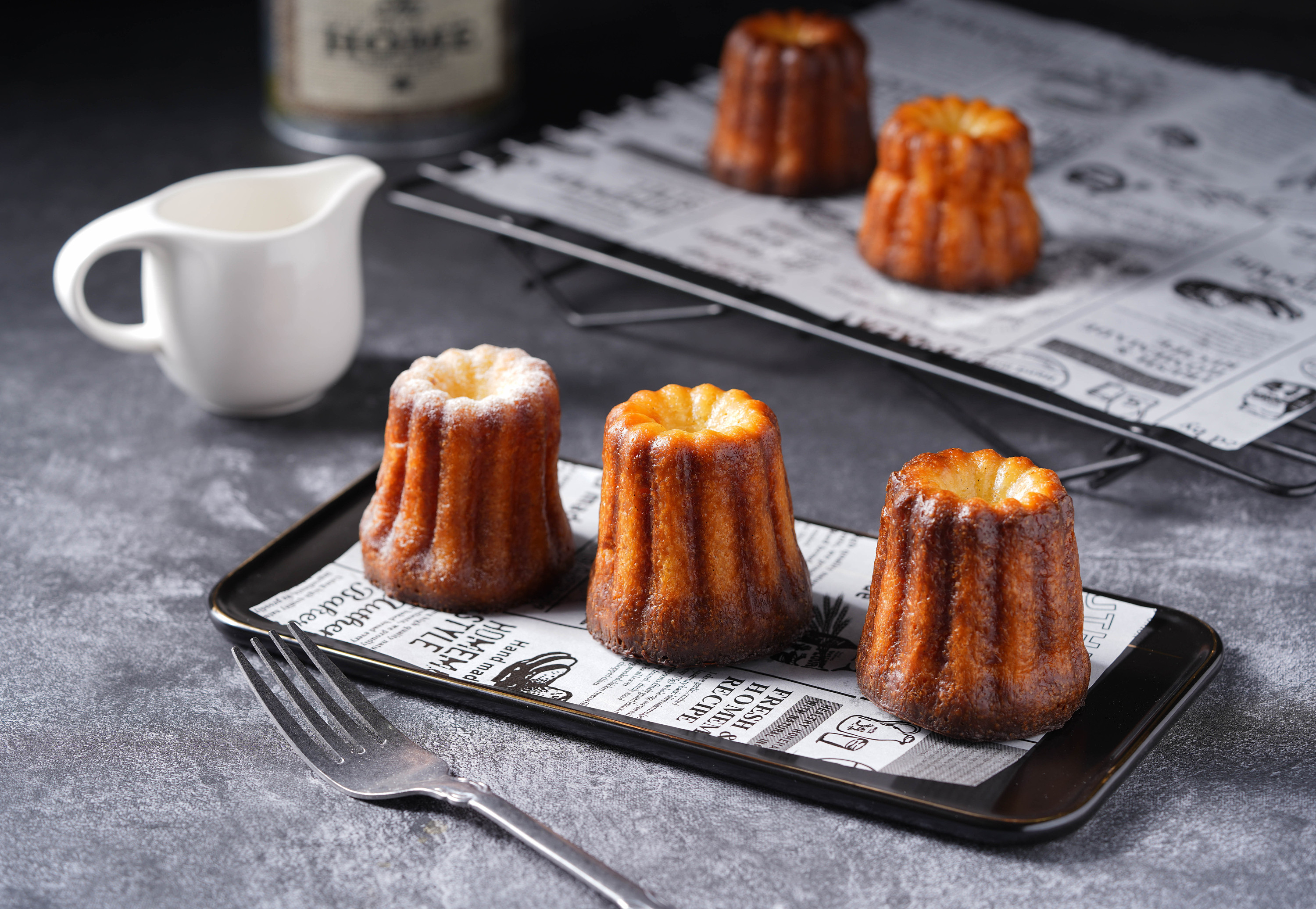 法式甜品 味道有一点点香草味的清香 很独特