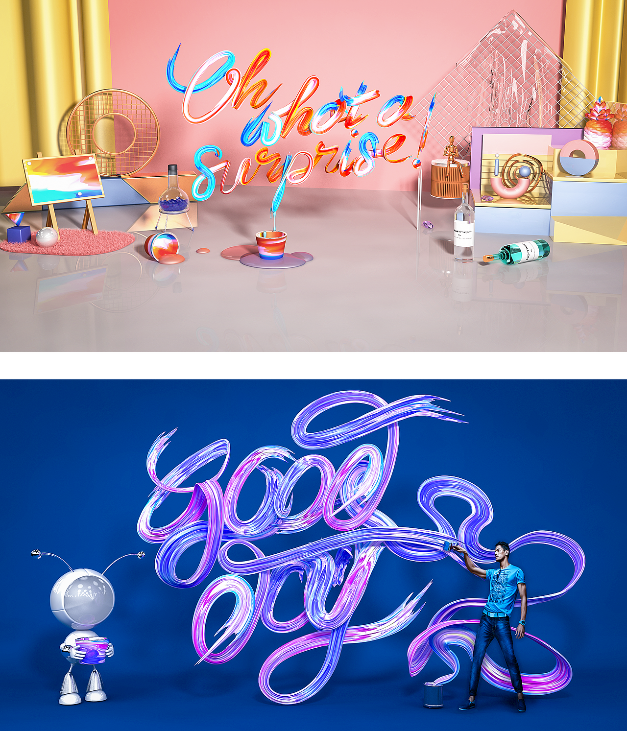 8/9月C4D练习（图ZMTMxMTY3MTE2） - 场景 - 站酷设计师Delta_V原创素材 - 站酷ZCOOL