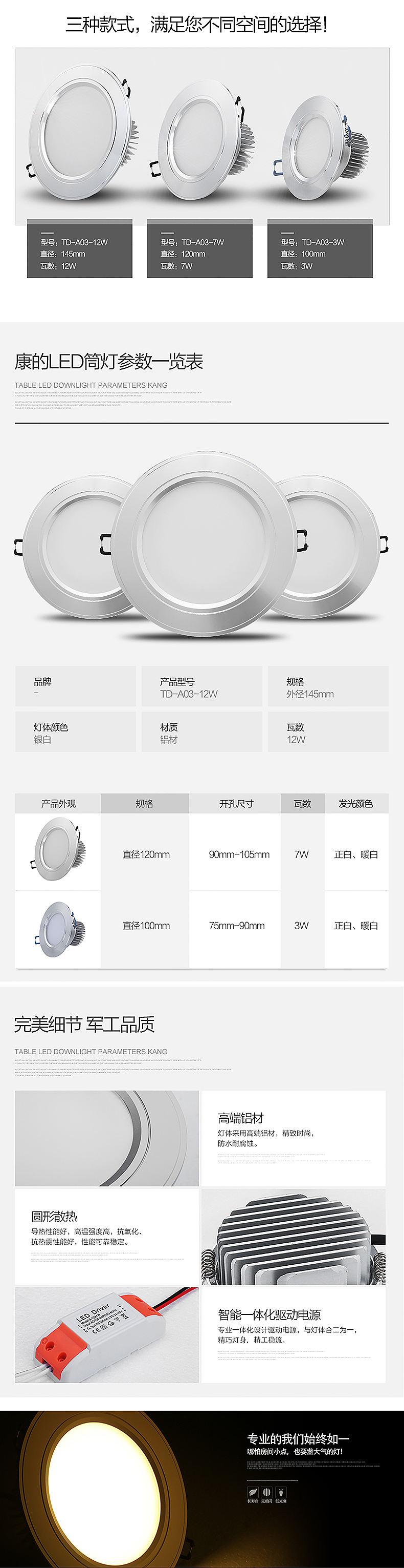 现代简约筒灯（图ZNDE2MDM0NTY=） - 电商 - 站酷设计师名字只能那么长原创素材 - 站酷ZCOOL