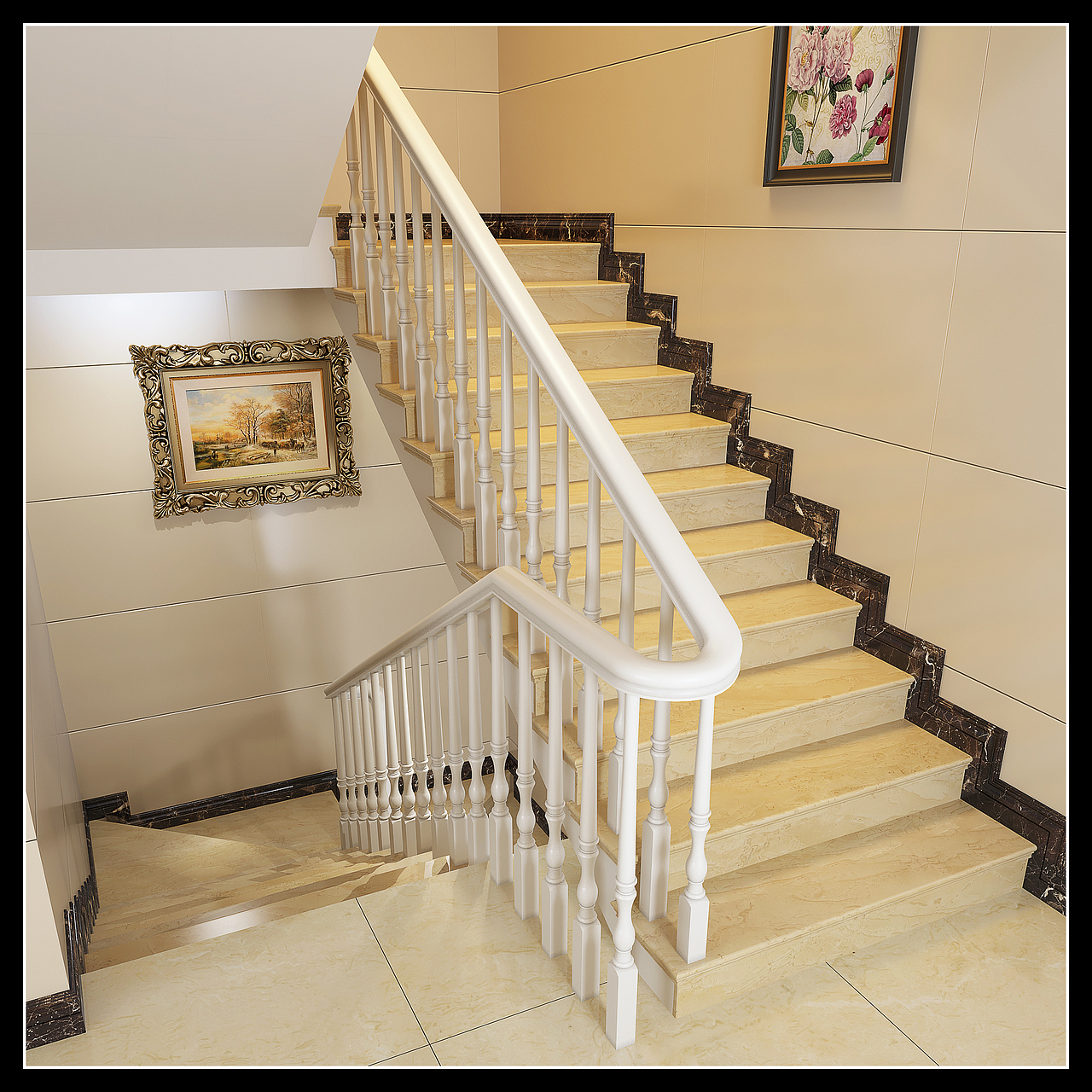 复式别墅楼梯楼梯方案