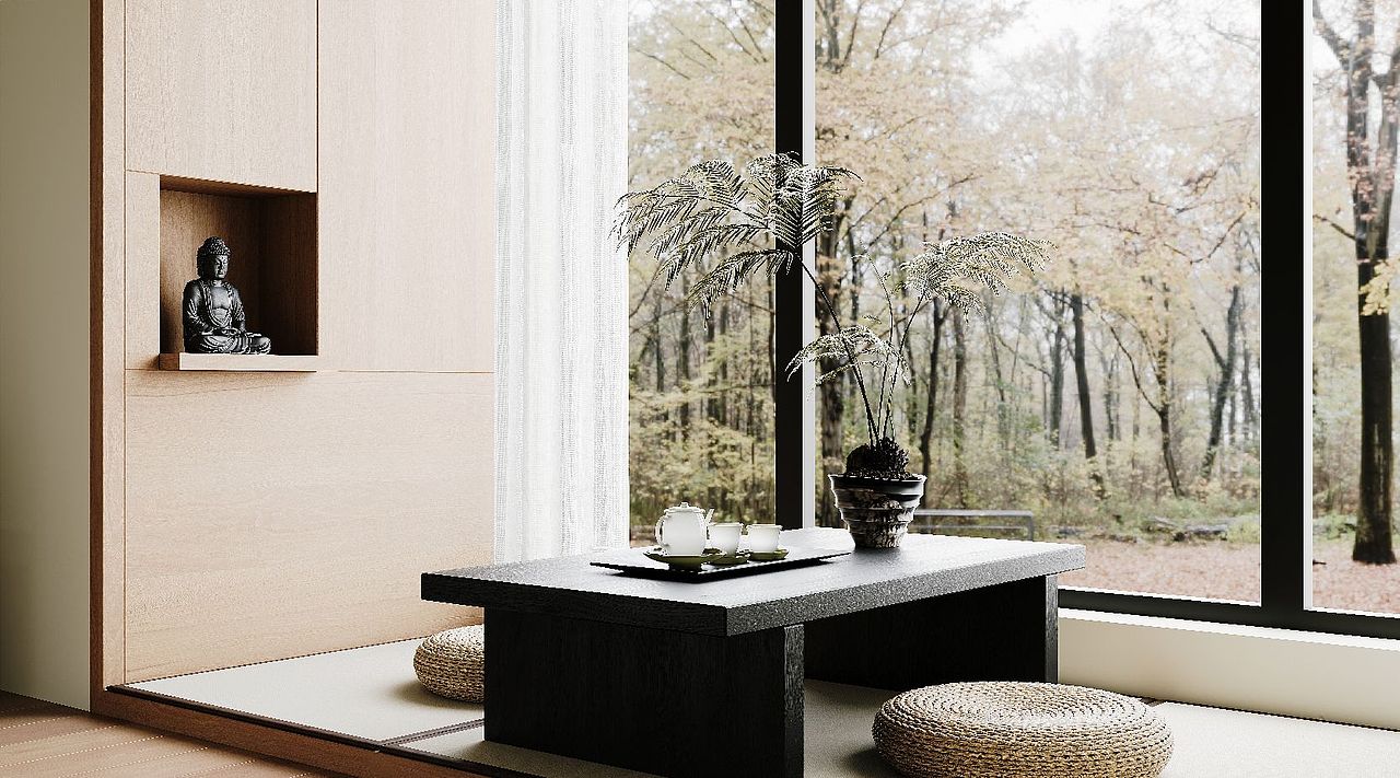 卧室设计(中古木)