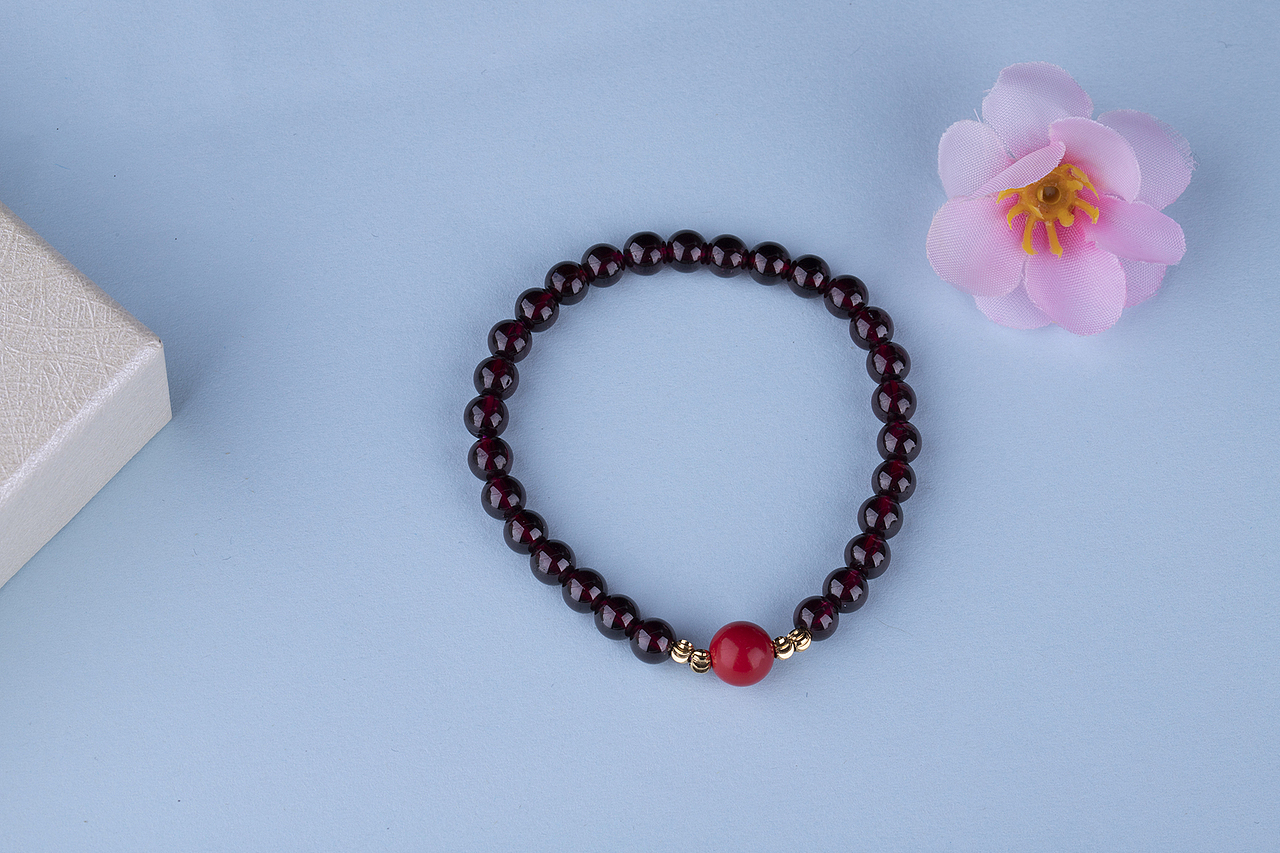石榴石手串