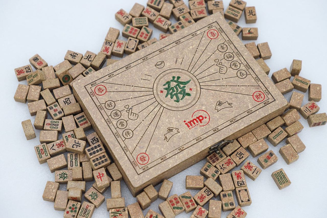 「周边」中秋-麻将设计