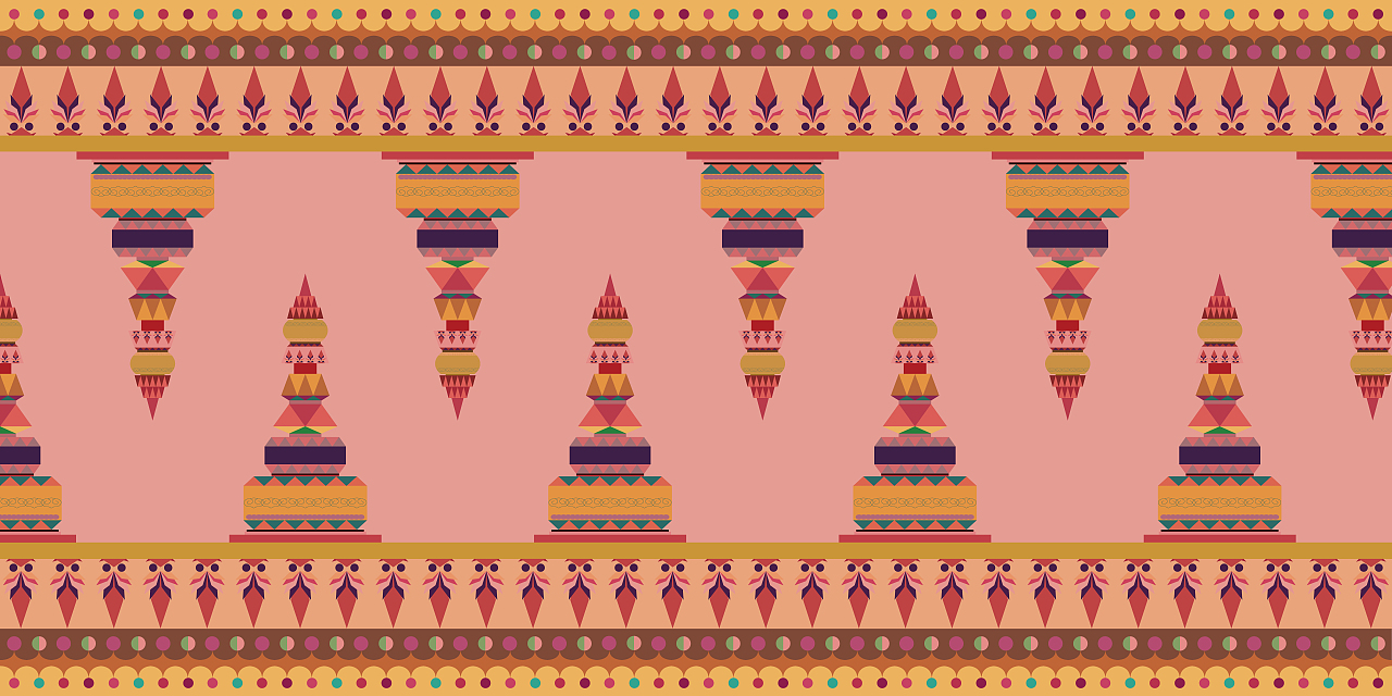 民族元素图案（图ZMTU0MTE0MjI0） - 图案 - 站酷设计师潘大芯原创素材 - 站酷ZCOOL