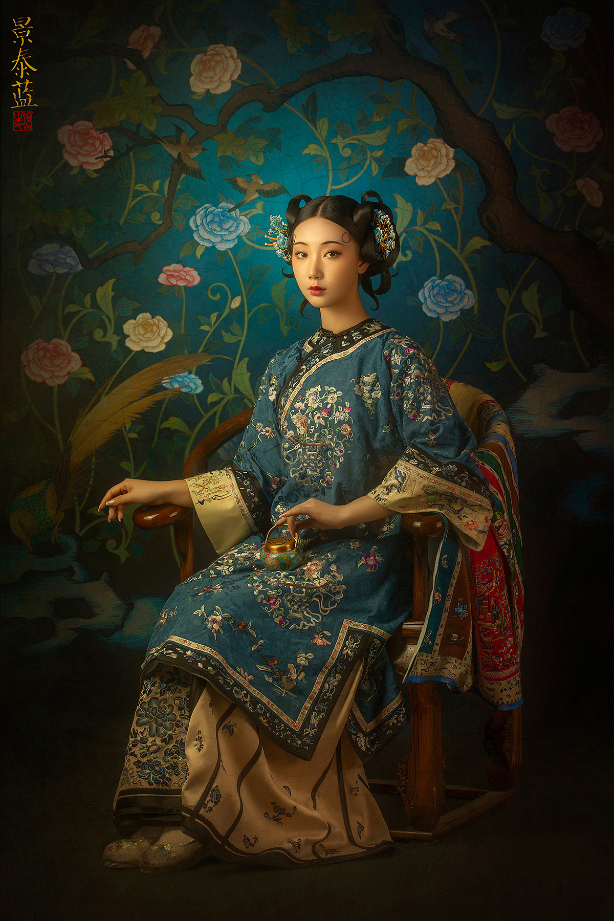 古典人物肖像图