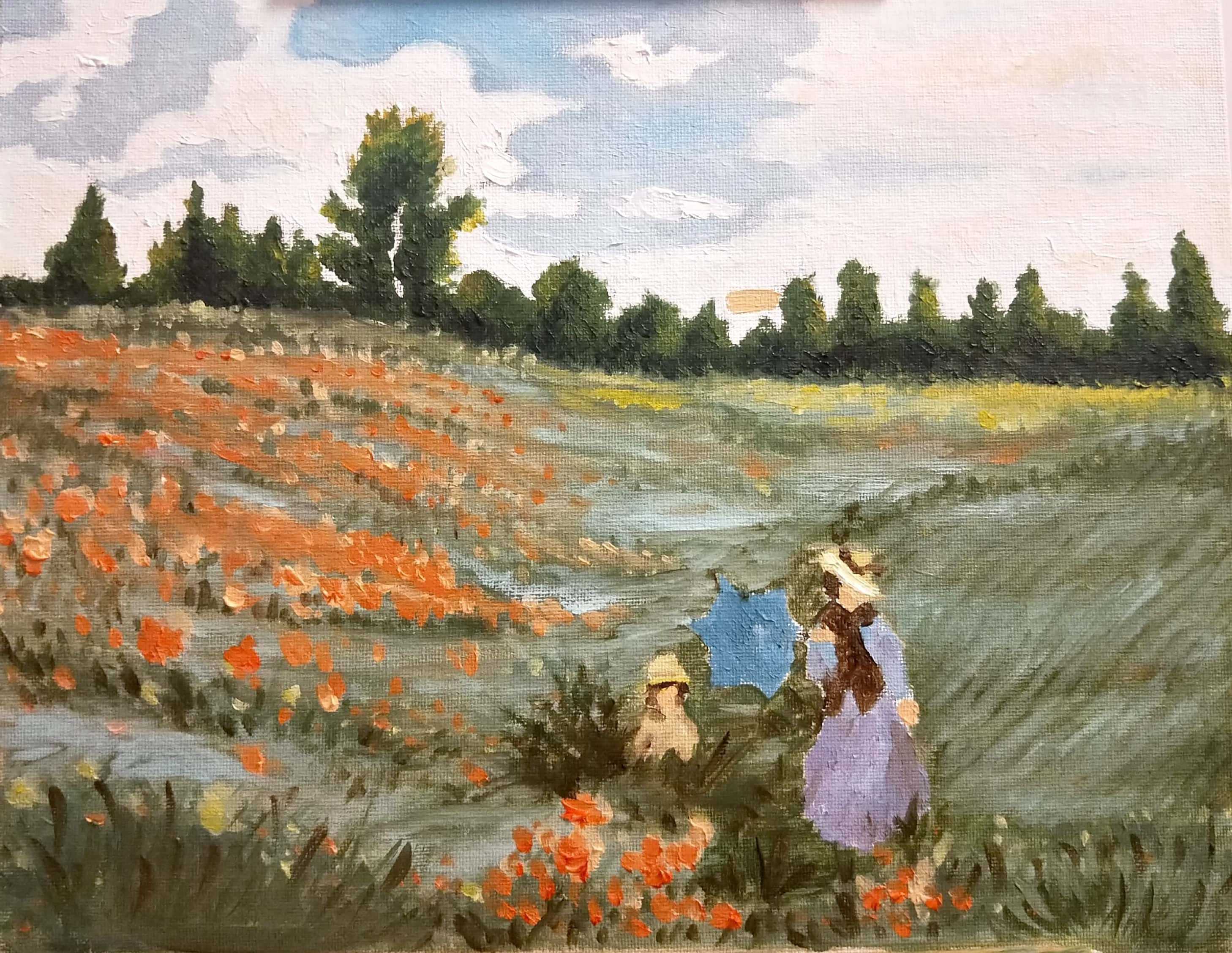 人生第一幅油画