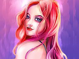 第一次画这种风格的