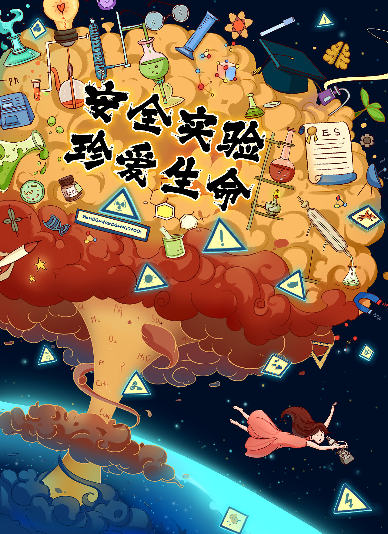 实验室安全海报