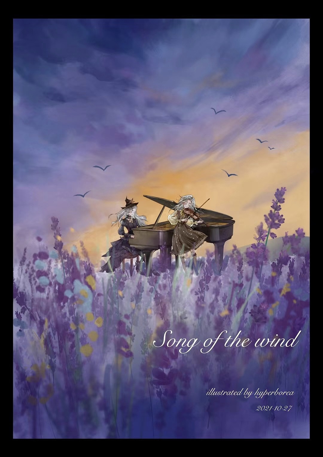 插画习作｜寒来暑往2·与魔法同行（图ZMzA0NjQ0NTMy） - 创作习作 - 站酷设计师海布里安原创素材 - 站酷ZCOOL