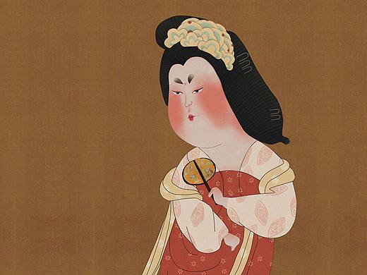 簪花仕女图之人物练习2