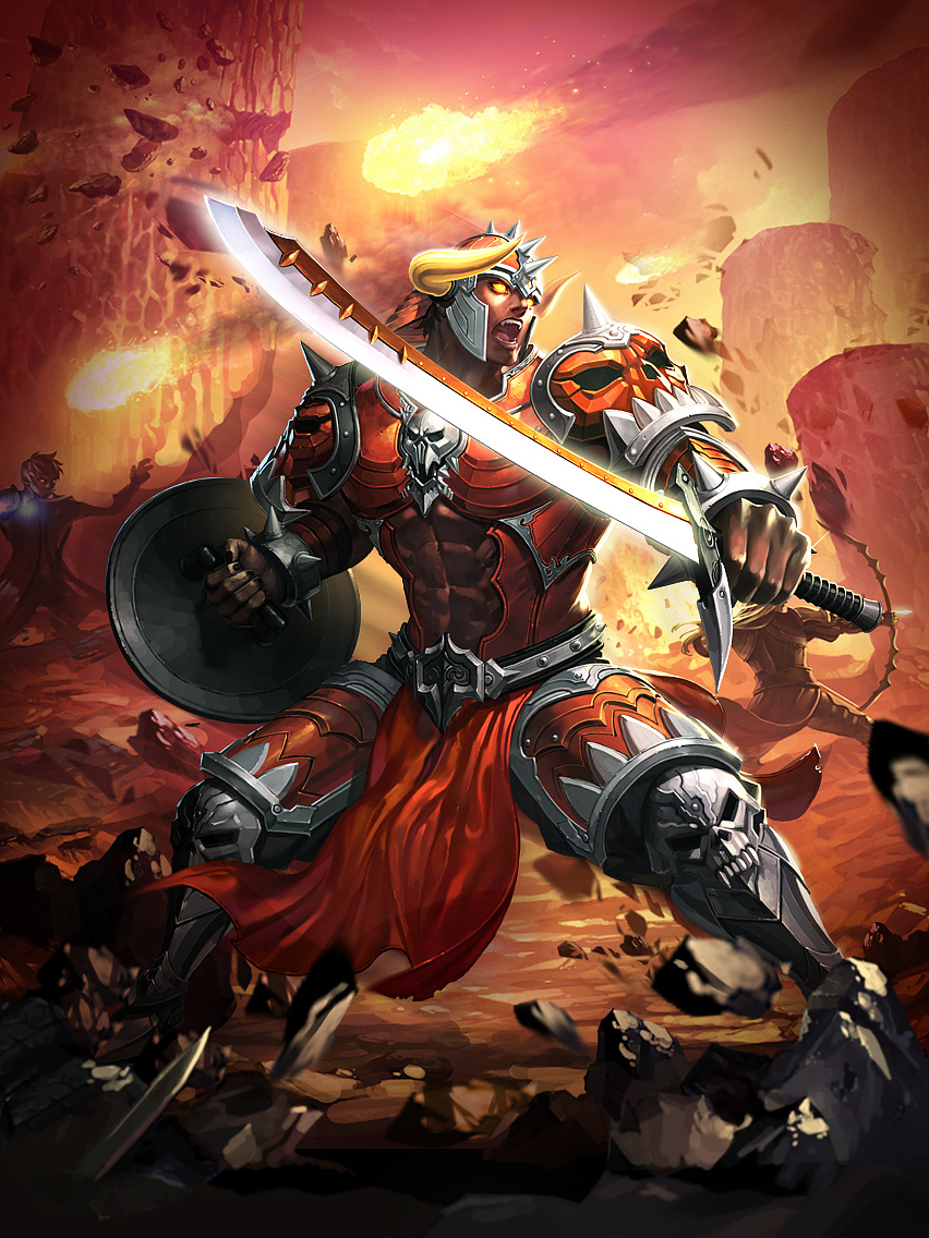 角色原画插图|插画|游戏原画|xu旭 - 原创作品 - 站酷 (zcool)