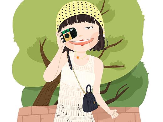 穿搭插画 1-5/100（个人主页-ZNTYxNzExODA=） - 创作习作 - 站酷设计师托尼虾虾原创素材 - 站酷ZCOOL