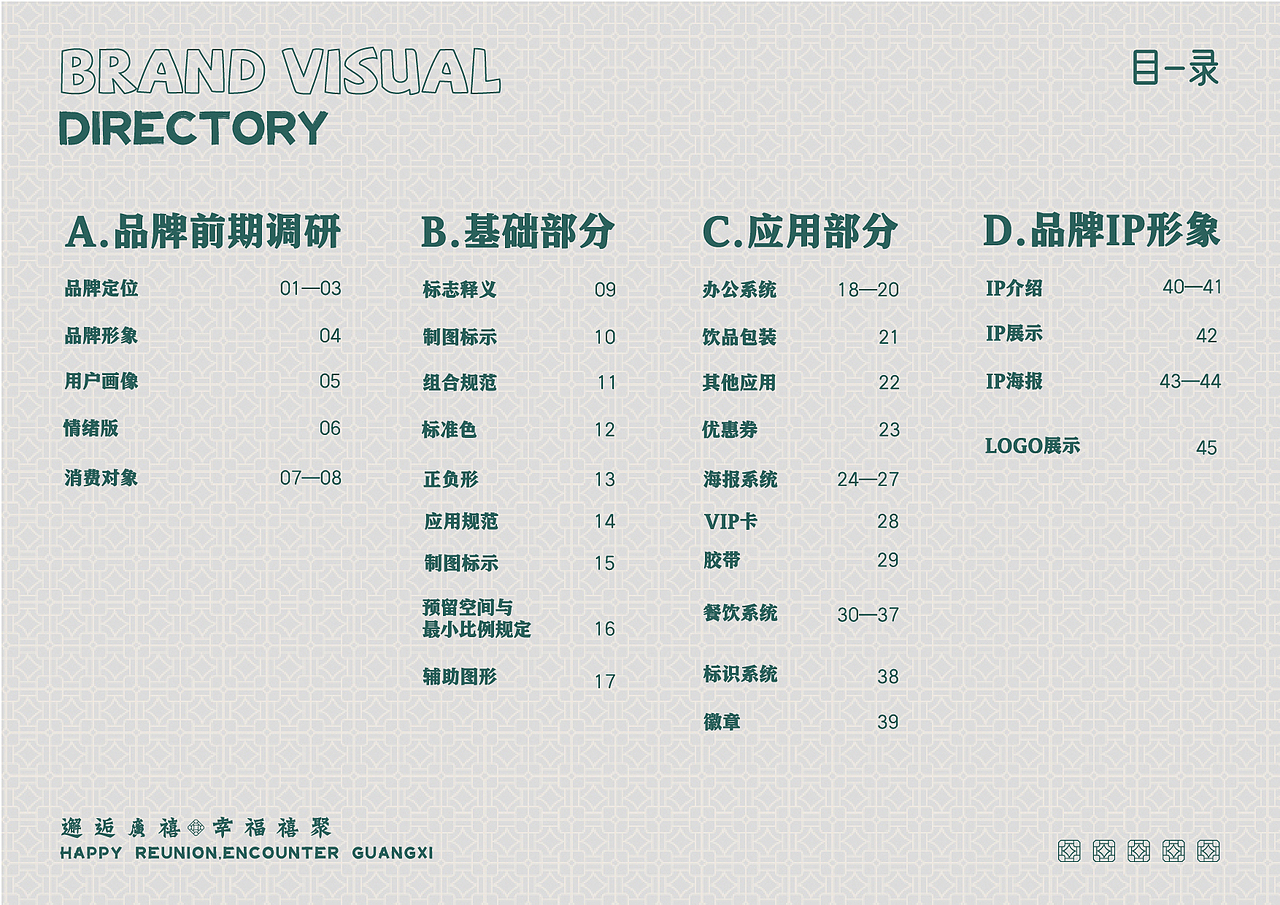 廣禧茶餐厅品牌设计