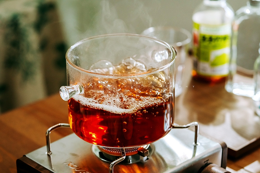 美食摄影 |港式柠檬茶冻