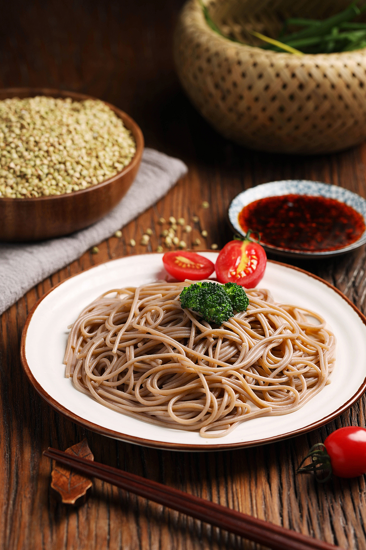 中式美味 荞麦面/饺子/包子