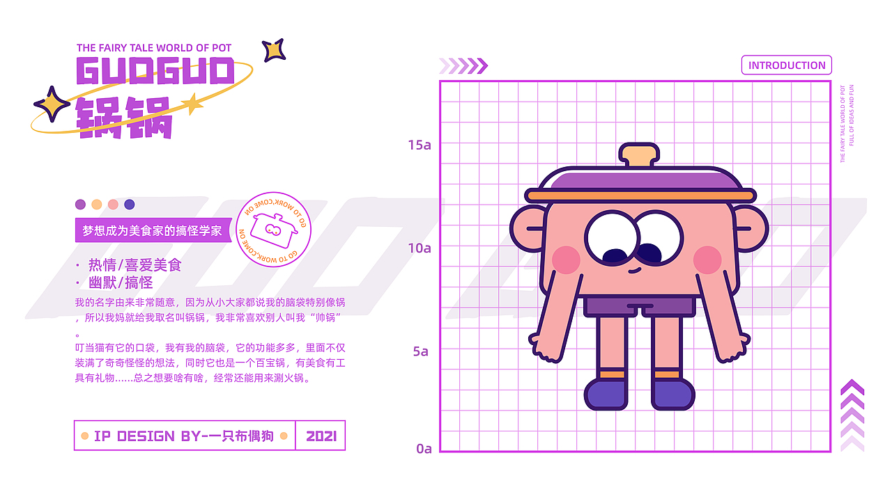 #y园糖插画打卡# week1 锅锅IP设计（图ZMjg0Nzk0OTAw） - IP形象 - 站酷设计师一只布偶狗原创素材 - 站酷ZCOOL