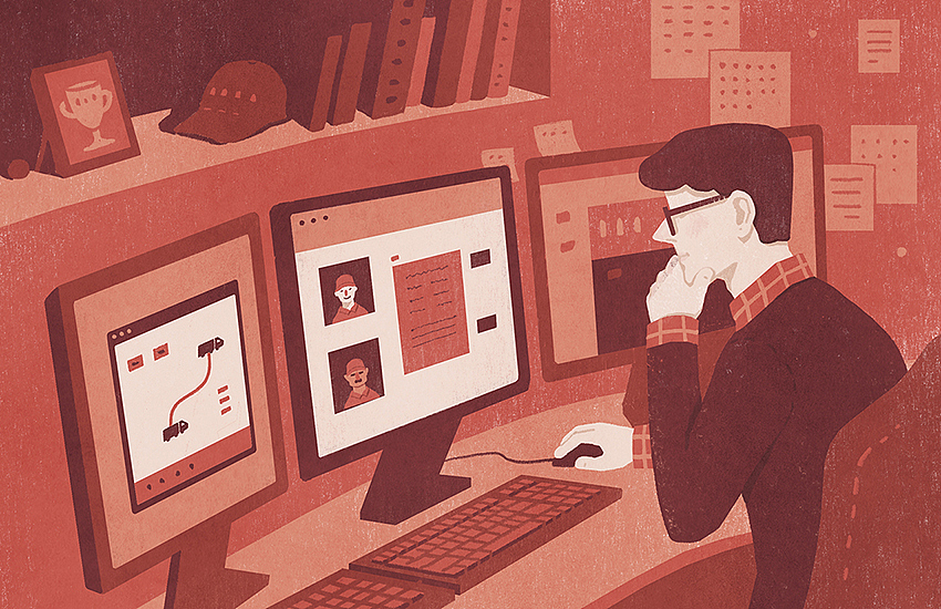 书籍插画-----货车司机指南（图ZMjczNzQwNzIw） - 商业插画 - 站酷设计师YIYICHENILLUS原创素材 - 站酷ZCOOL