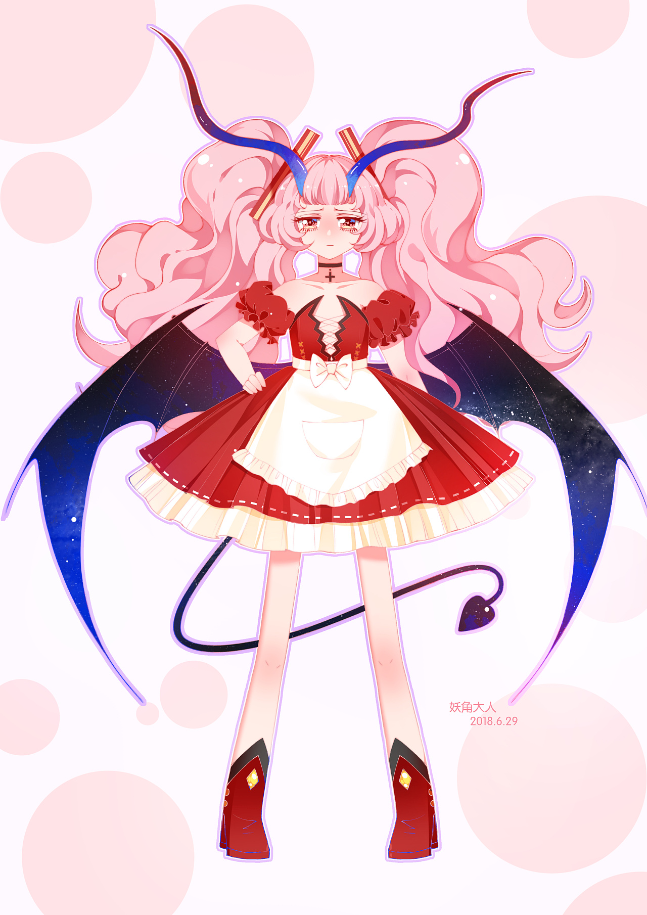 小恶魔|插画|其他插画|妖角大人 - 原创作品 - 站酷 (zcool)