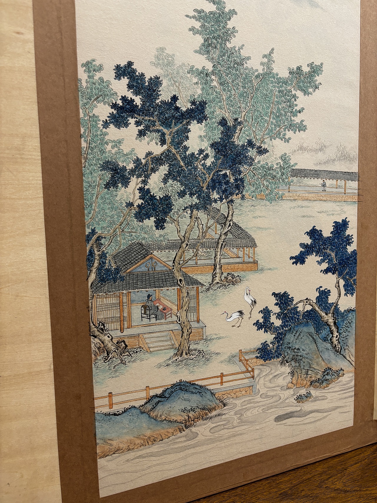 仿古工笔山水