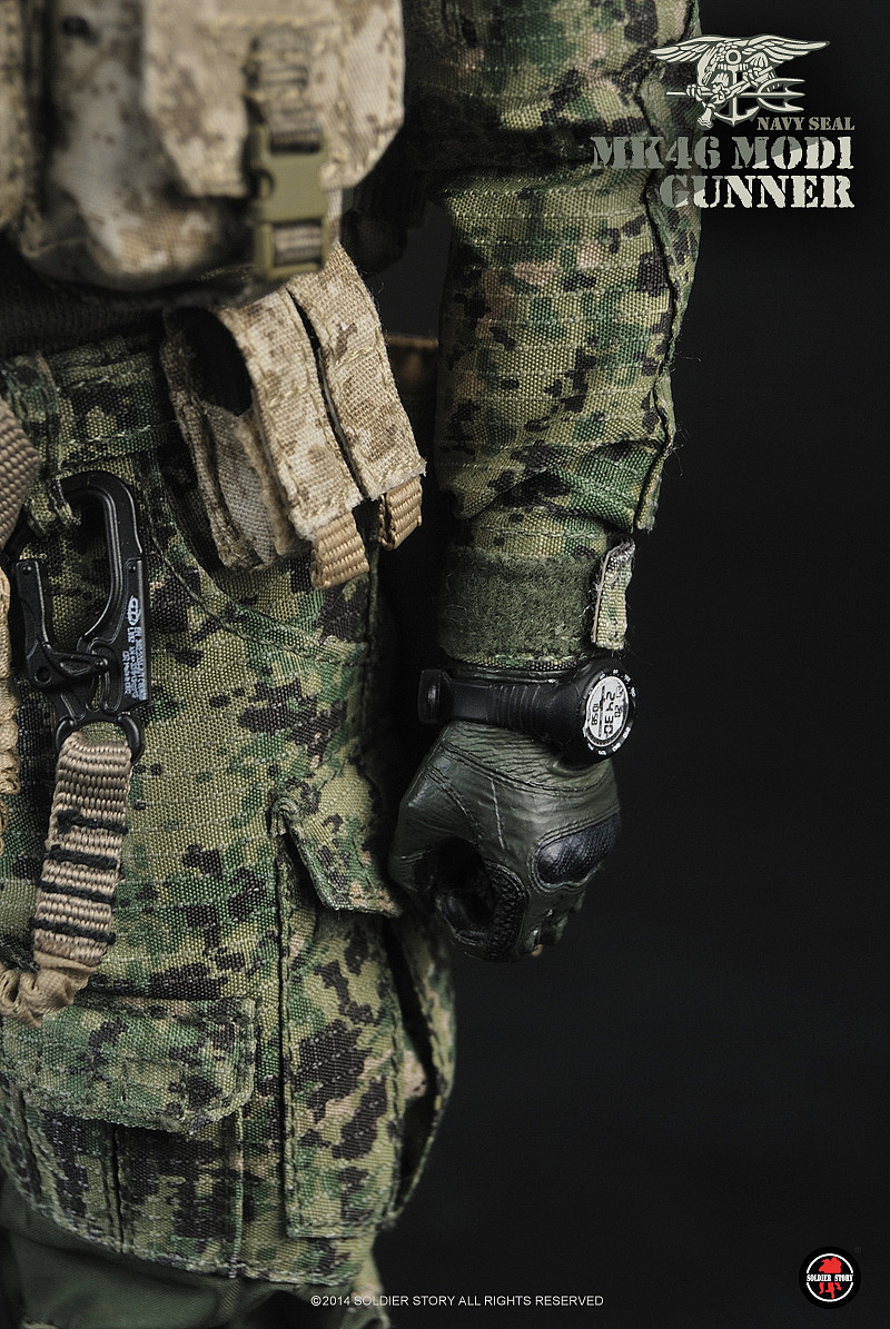 SoldierStory 美国海军海豹突击队 MK46 MOD1机鎗手（图ZMTExMDIwMjMy） - 手办/模玩 - 站酷设计师SoldierStory原创素材 - 站酷ZCOOL