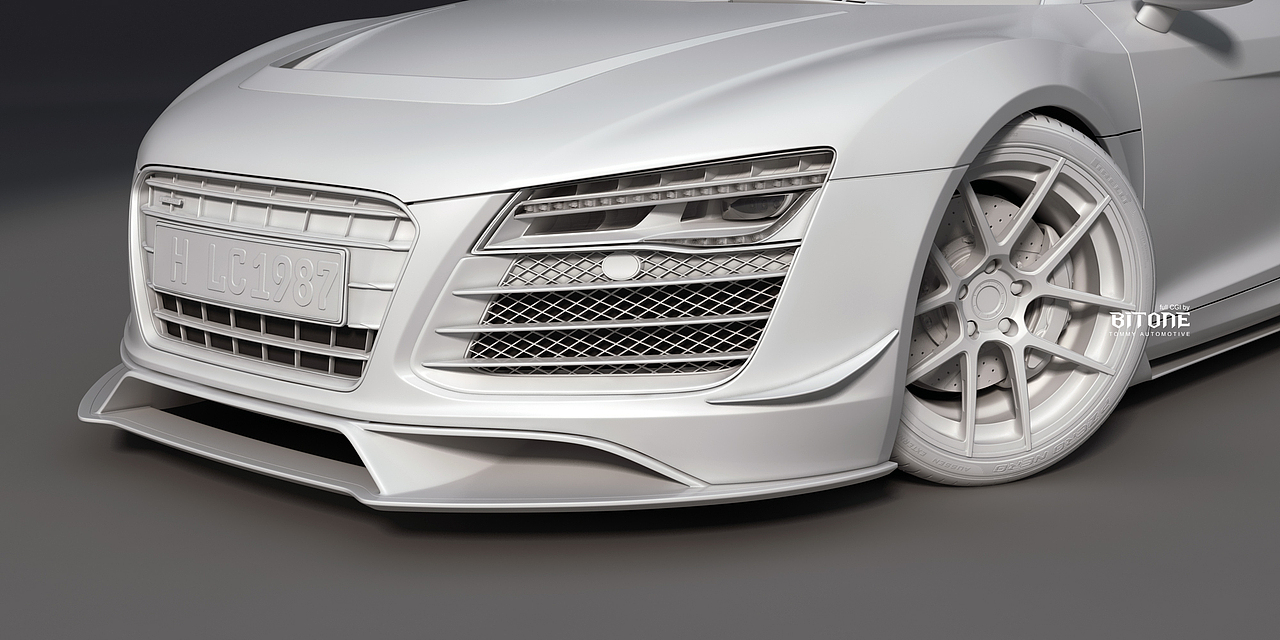 Audi-R8 Tommy Modified car 2014(图ZMTUxMzA2MDA=) - 机械/交通 - 站酷设计师Tommy_林冲原创素材 - 站酷ZCOOL