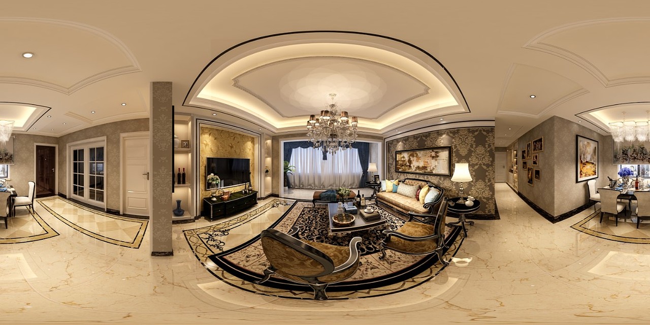 复古欧式客餐厅