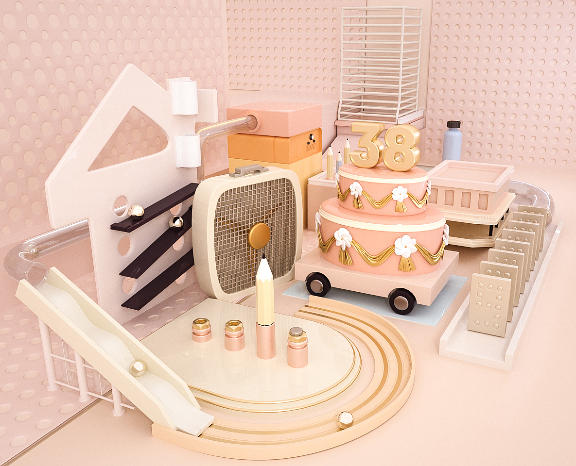 C4D视觉练习作品集