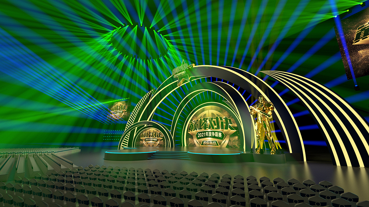 舞蹈比赛 演唱会 舞台效果