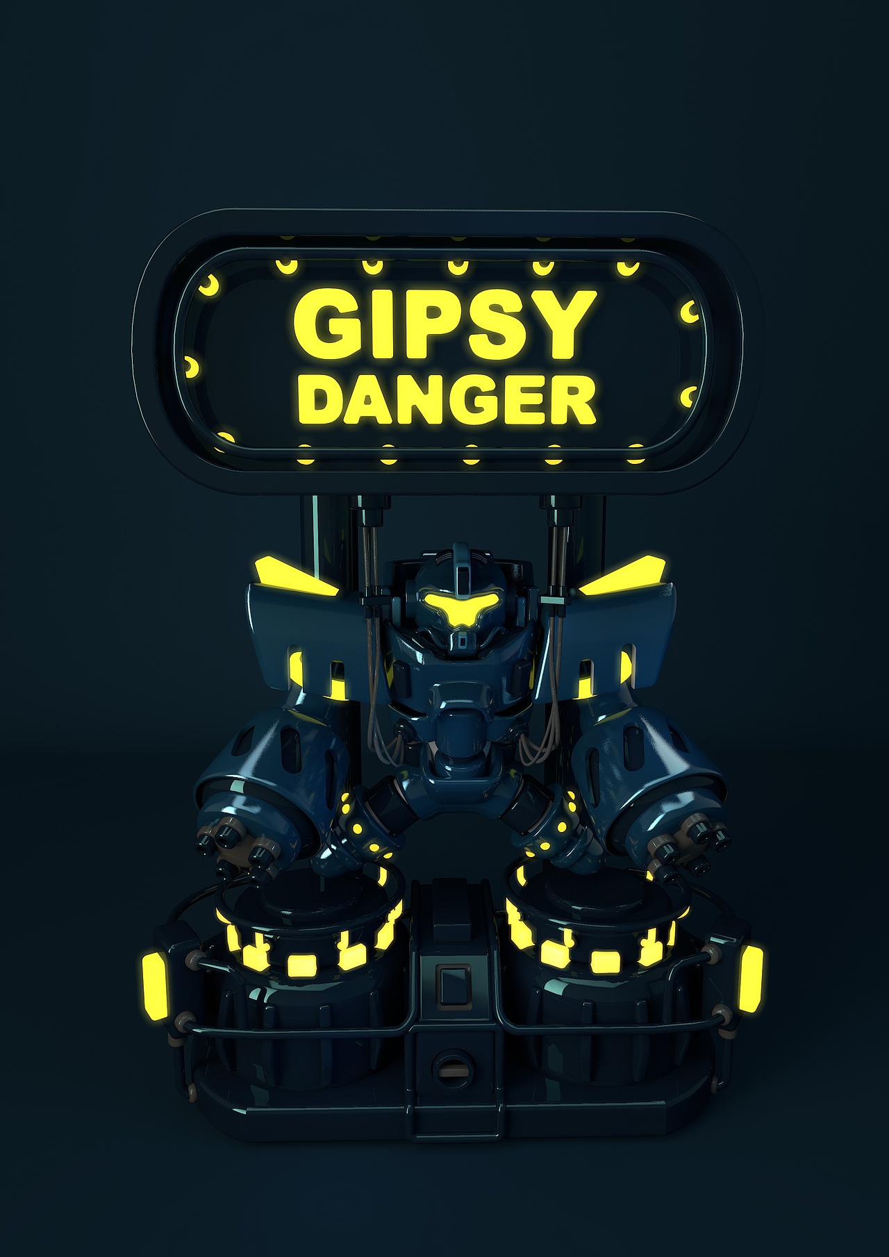 Gipsy Danger（图ZODM2NjM4NDg=） - 人物/生物 - 站酷设计师KevinRain原创素材 - 站酷ZCOOL