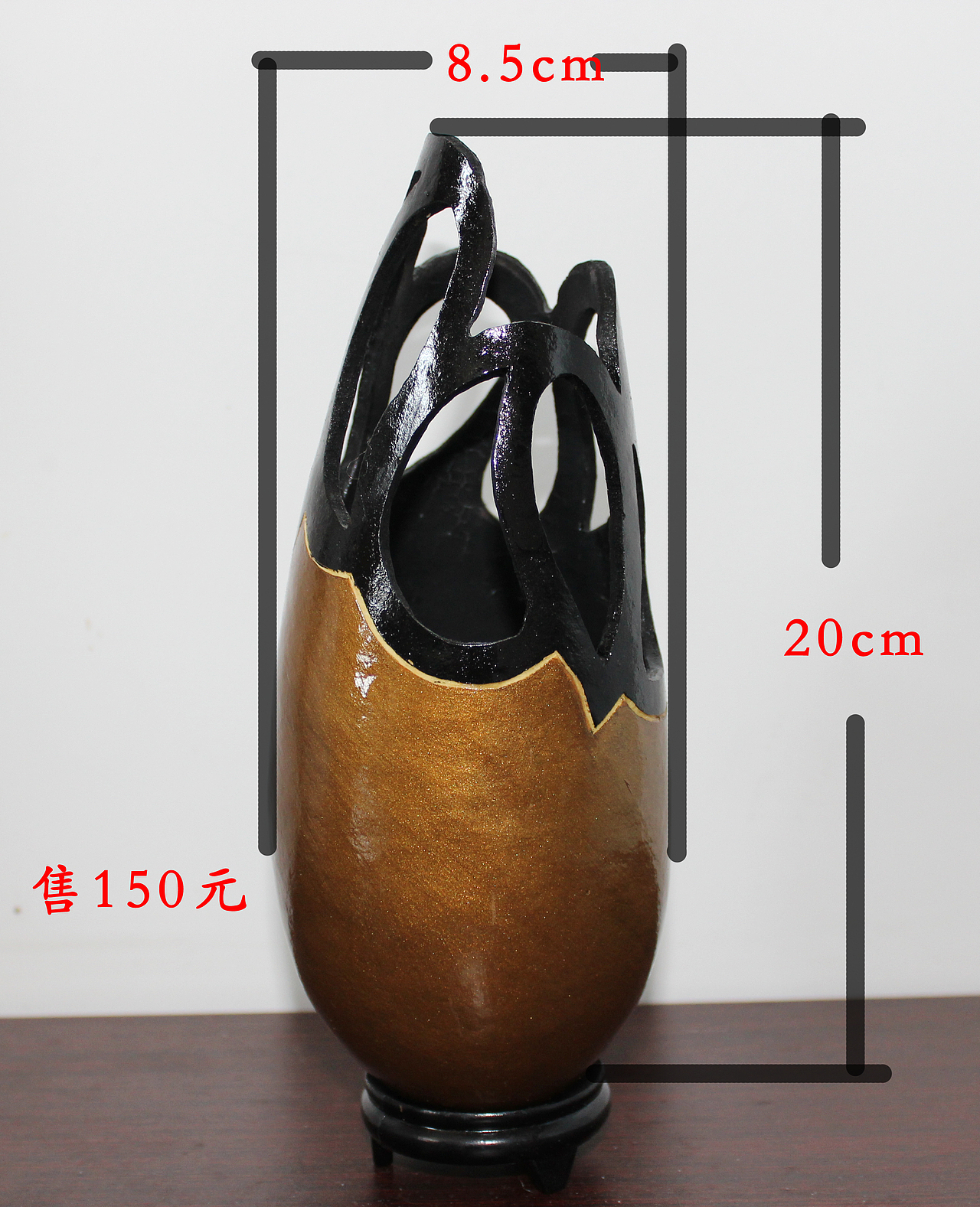 葫芦雕刻花瓶（图ZMTE0MzczNjA4） - 其他手工艺 - 站酷设计师大川烙画原创素材 - 站酷ZCOOL