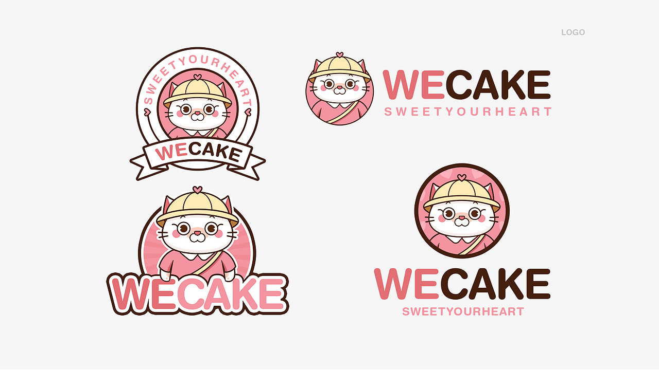 WECAKE甜品 卡通IP形象提案