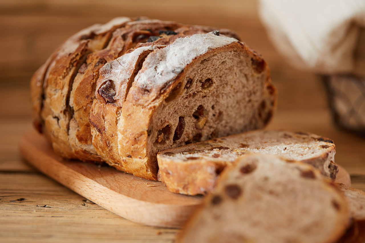 美食拍摄—切片面包