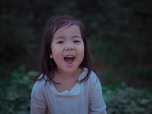 可爱的小女儿