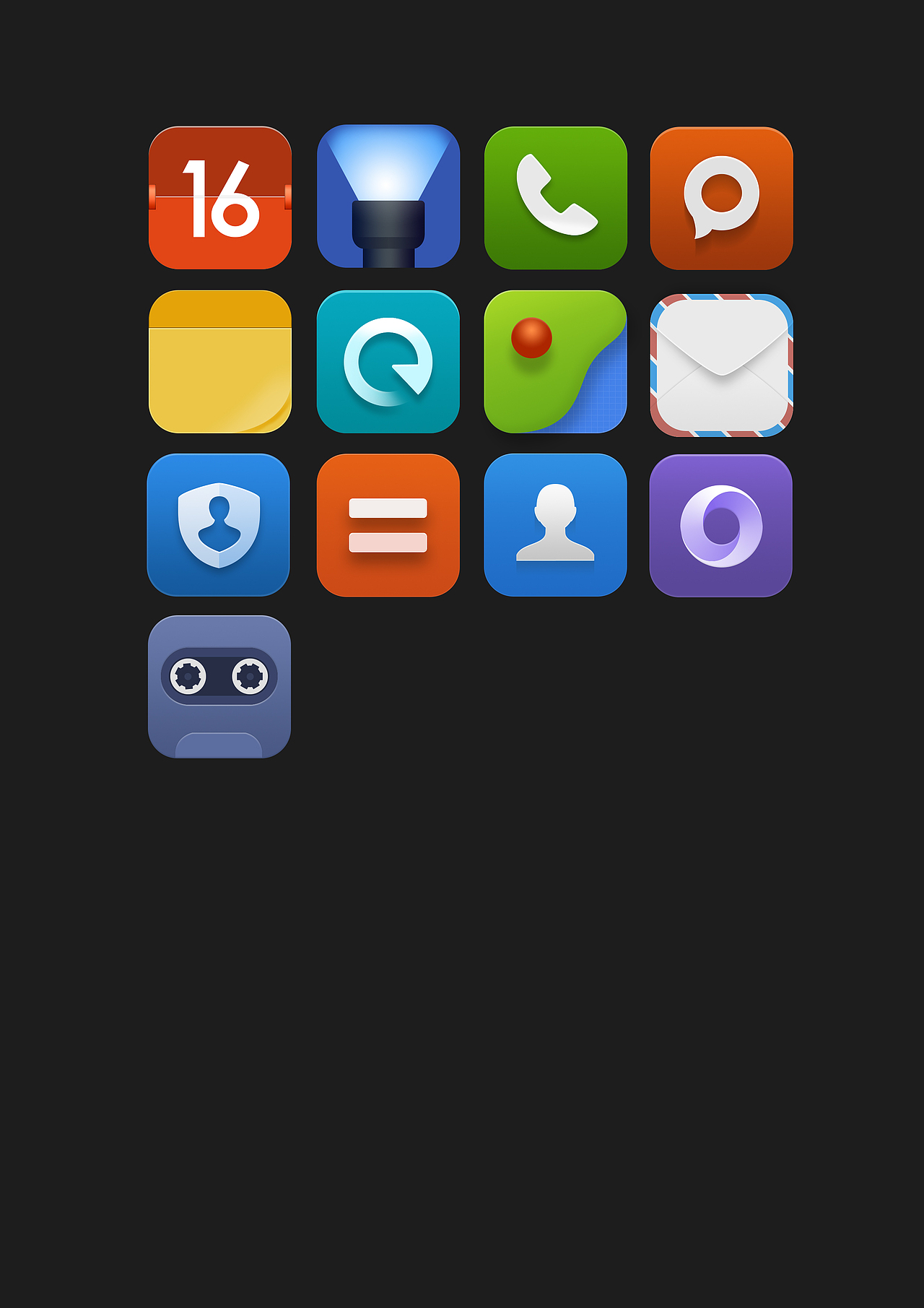 MIUI V5图标练习（图ZNDkxNDAxOTY=） - 图标 - 站酷设计师哇塞小圆锅原创素材 - 站酷ZCOOL