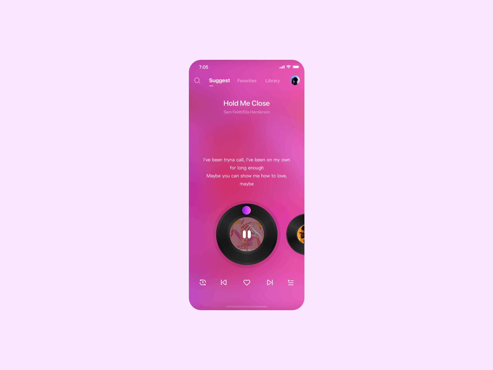 M.usic 音乐APP概念设计(图ZMjA3NTkzNTA0) - APP界面 - 站酷设计师短尾Joy原创素材 - 站酷ZCOOL