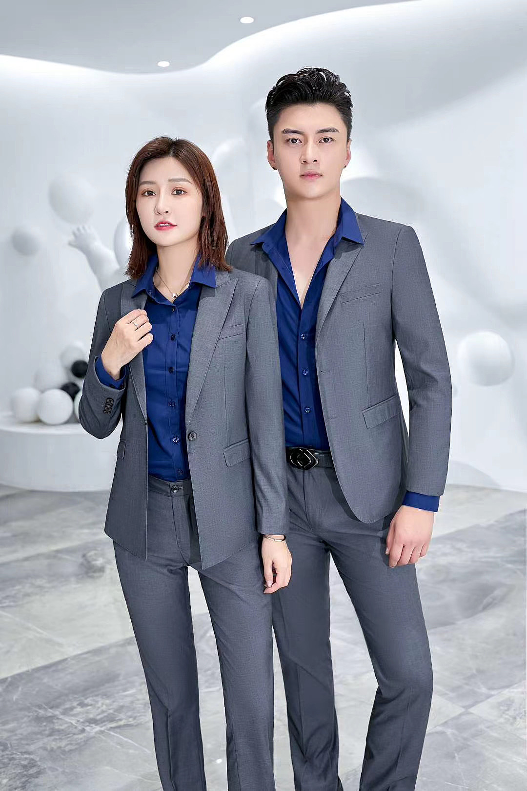 男女职业装拍摄