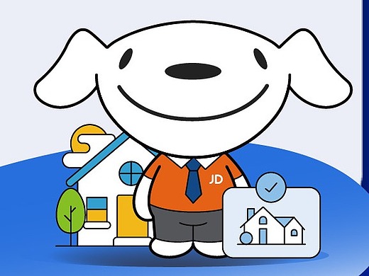 京东房产日常新闻宣传海报模板