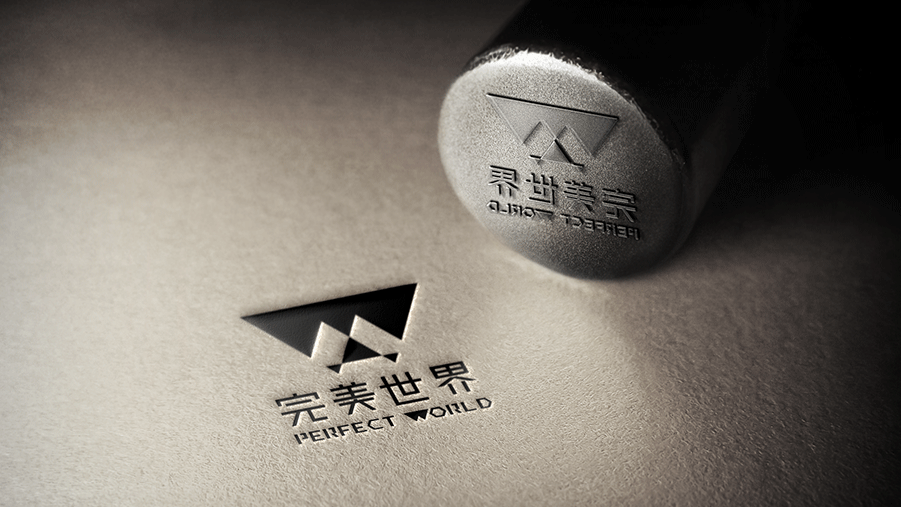 完美世界logo设计方案——三角形之谜（图ZNjU5NDQ3MDg=） - Logo - 站酷设计师大灰小白原创素材 - 站酷ZCOOL