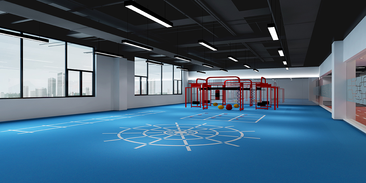 成都健身房设计-成都健身房装修设计-成都健身会所设计