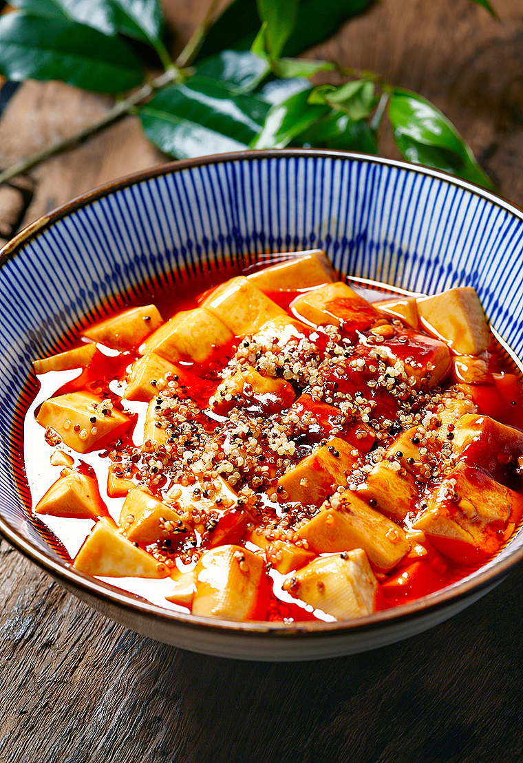 素食餐厅菜品拍摄