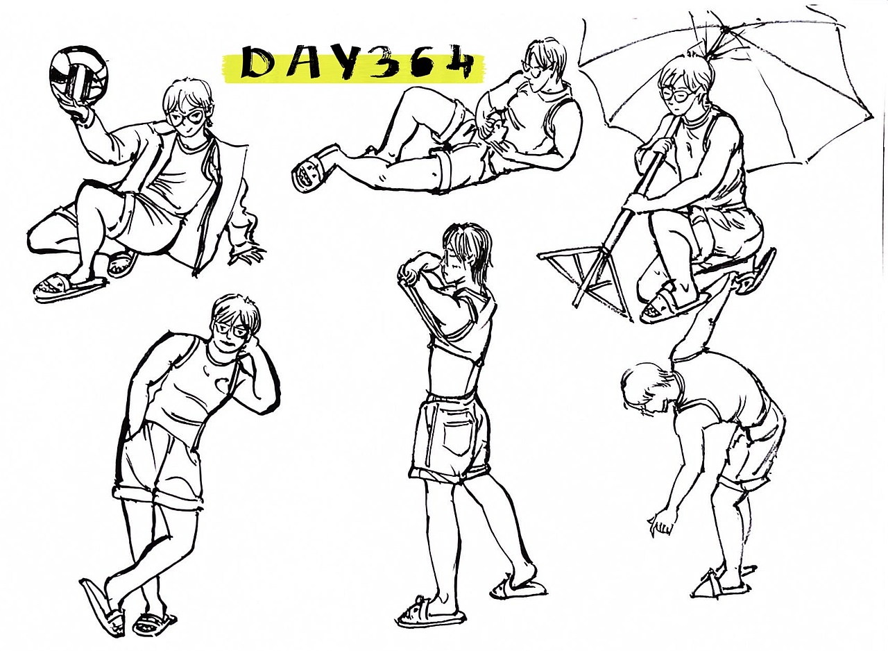 速写60天挑战第七次2023年9月到10月