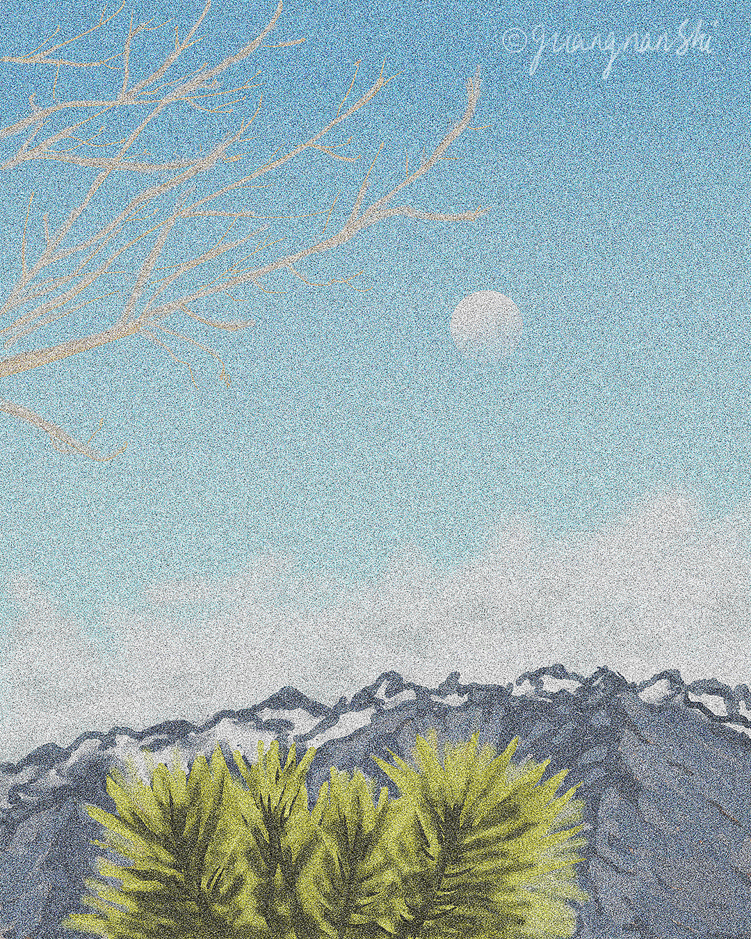 天涯之国 智利（图ZMjUyNzI3MTQw） - 商业插画 - 站酷设计师插画BoNanCible原创素材 - 站酷ZCOOL