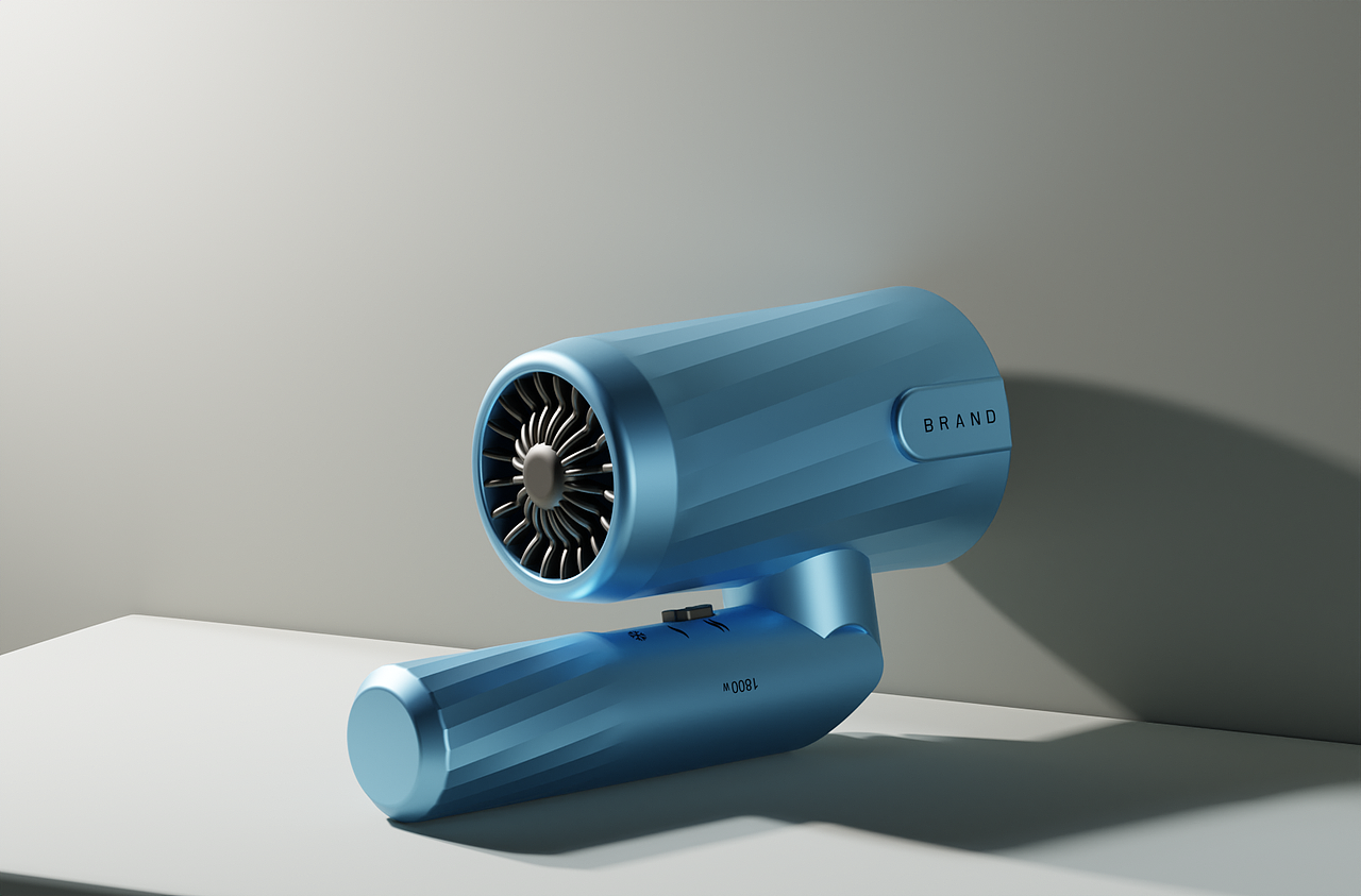 可折叠吹风机|梦研社折叠便携电吹风