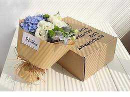  簡約黑白風格鮮花園藝詳情描述