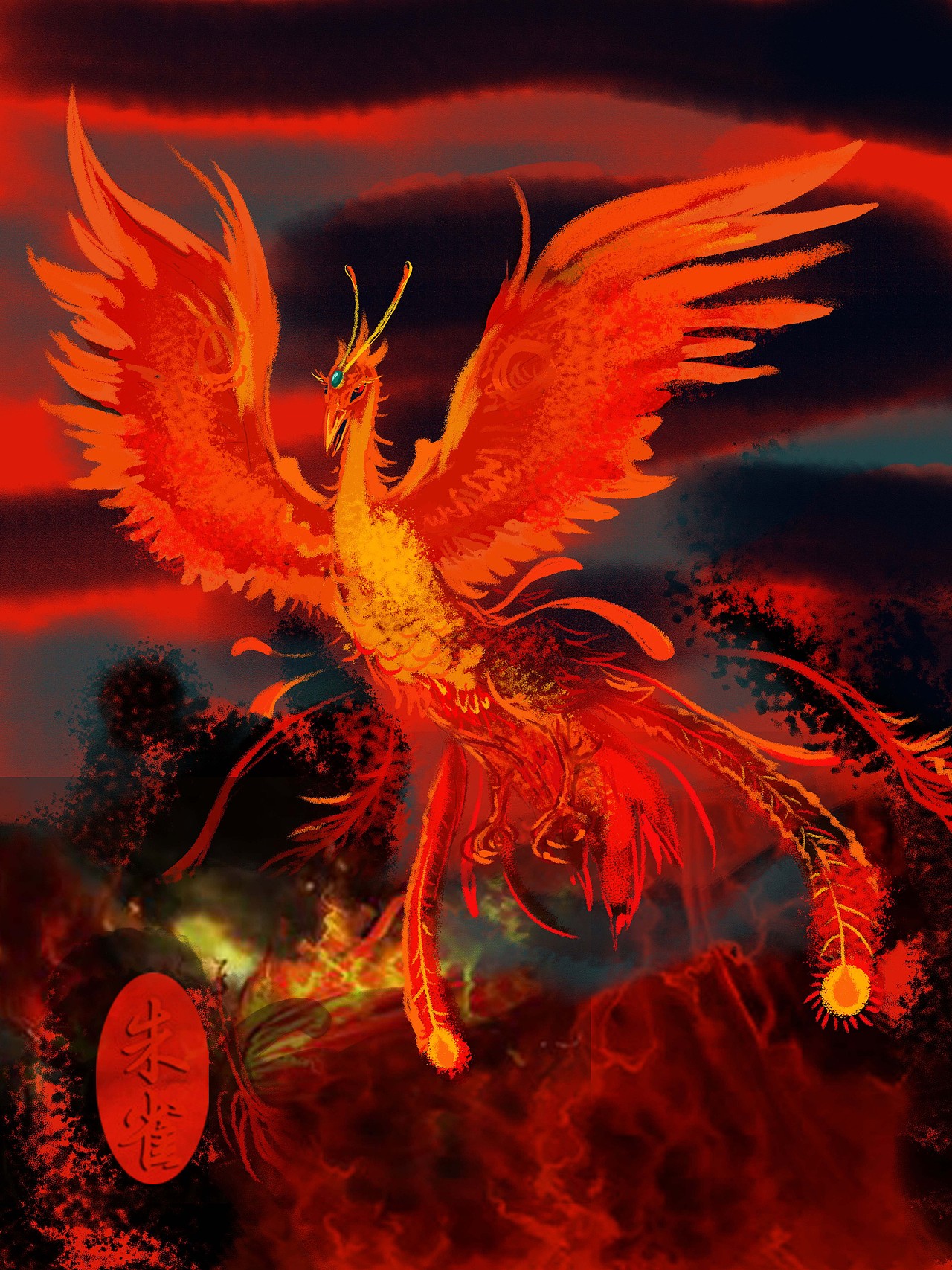 钟情水墨丹青——朱雀御史丁果果人设