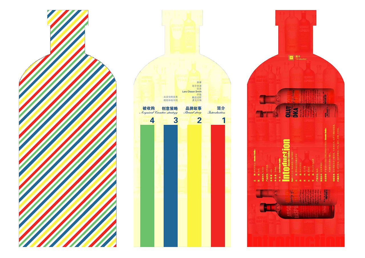 伏特加画册 异形设计