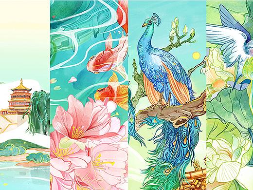 维达x颐和园 花鸟鱼虫系列 