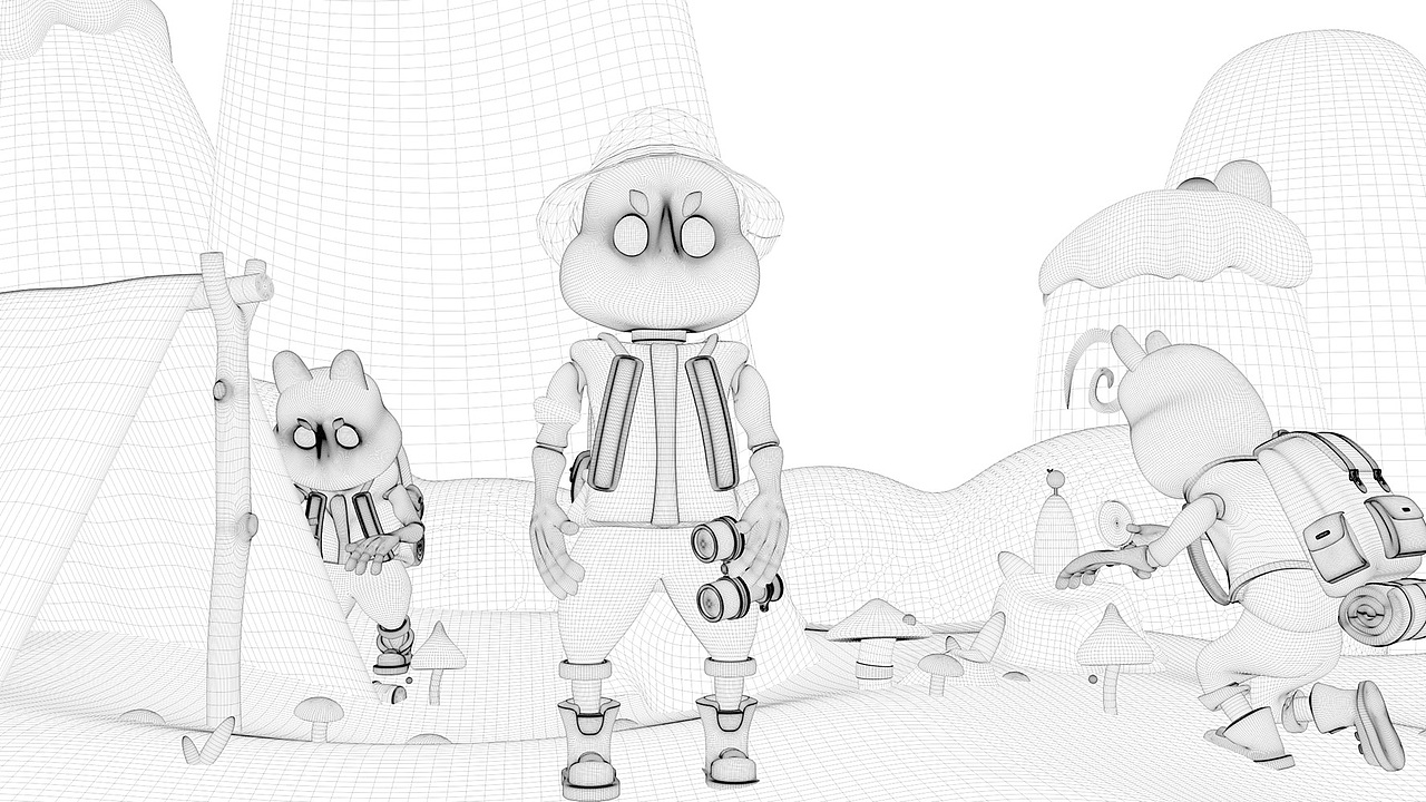 奇幻森林（图ZMzAxNTE3ODUy） - 其他三维 - 站酷设计师皮皮吉他原创素材 - 站酷ZCOOL