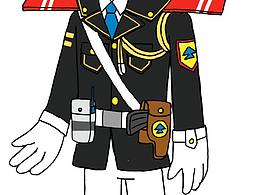 给黑猫警长设计的几个形象