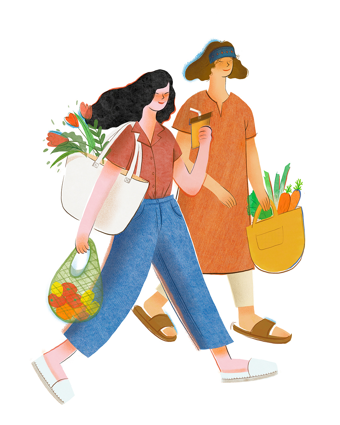 优衣库大三巴前店 澳门本地插画师合作款（图ZMjkzMDM3Njg4） - 商业插画 - 站酷设计师小島元春原创素材 - 站酷ZCOOL